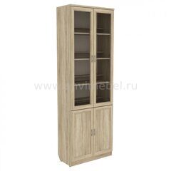 Шкаф для книг с двухуровневыми полками арт. 200
